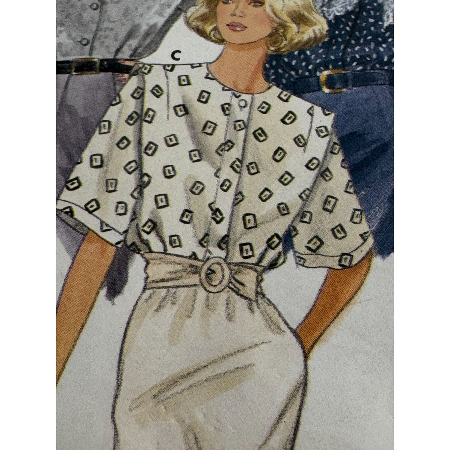 Butterick Classics Sewing Pattern 5780 Blouses Shirts Easy Plus Size 20 22 24 UC