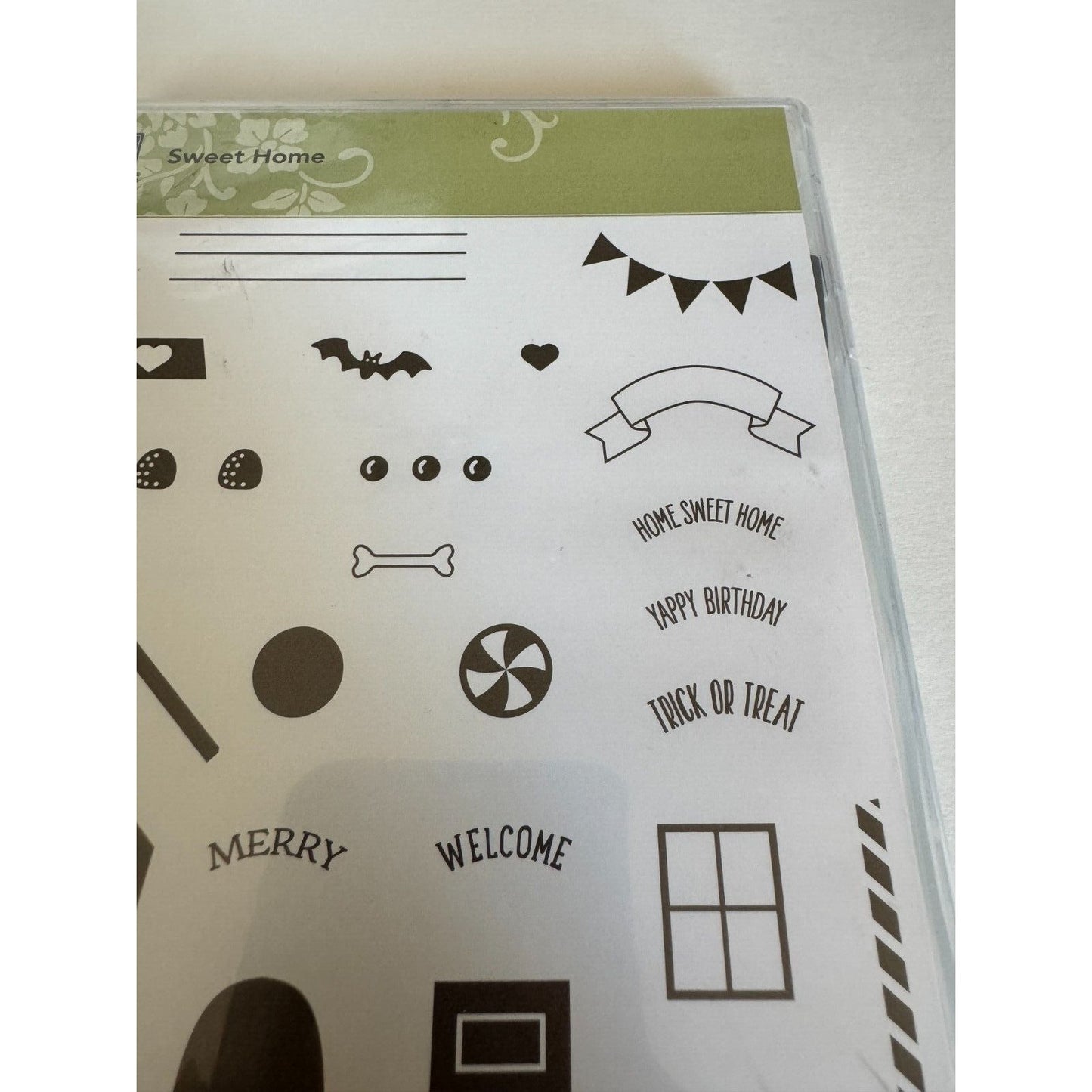 Stampin Up Sweet Home Stamp Set Home Sweet Home Dies Halloween Ghost Bat Banner