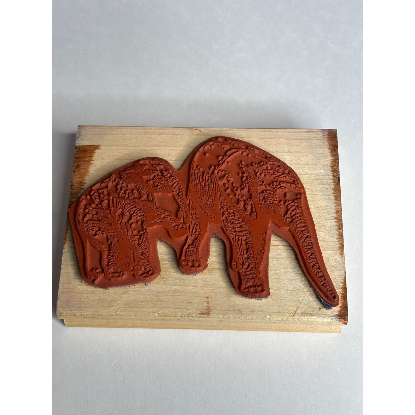 Arizona Stamps Too Rubber Stamp Baby Elephants Nature Safari Animals Zoo Family