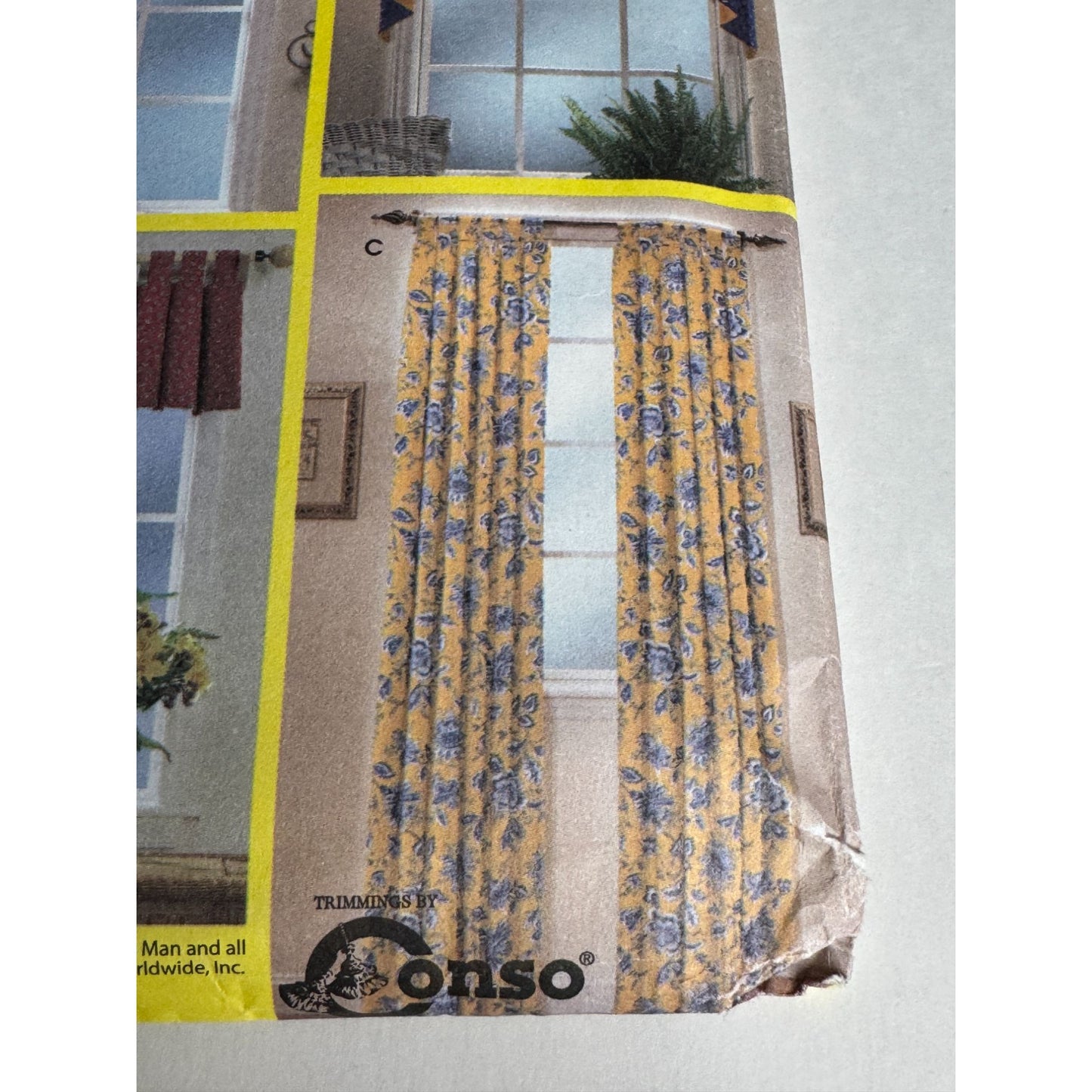 Simplicity Sewing Pattern for Dummies 9566 Window Treatments Curtains Home Decor