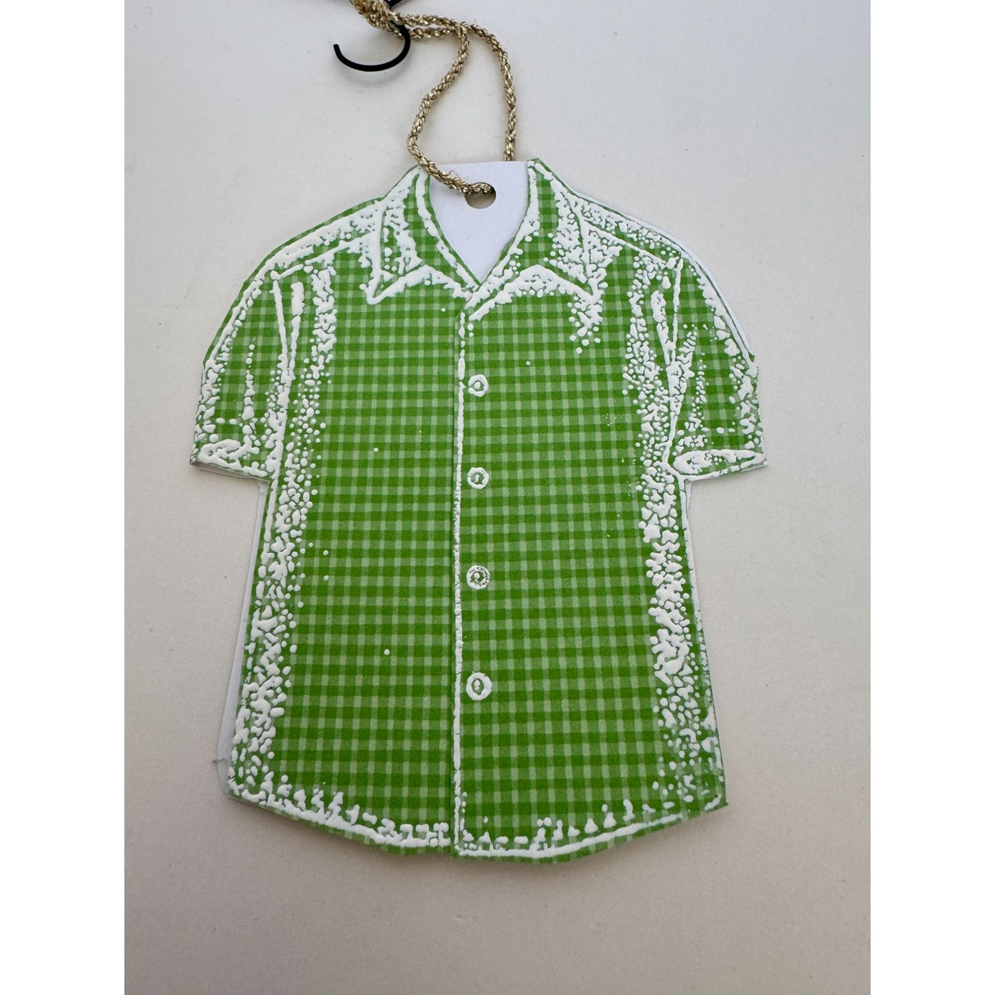 TooMuchFun Rubber Stamp Classic Shirt Design Fashion Front and Back Button Down