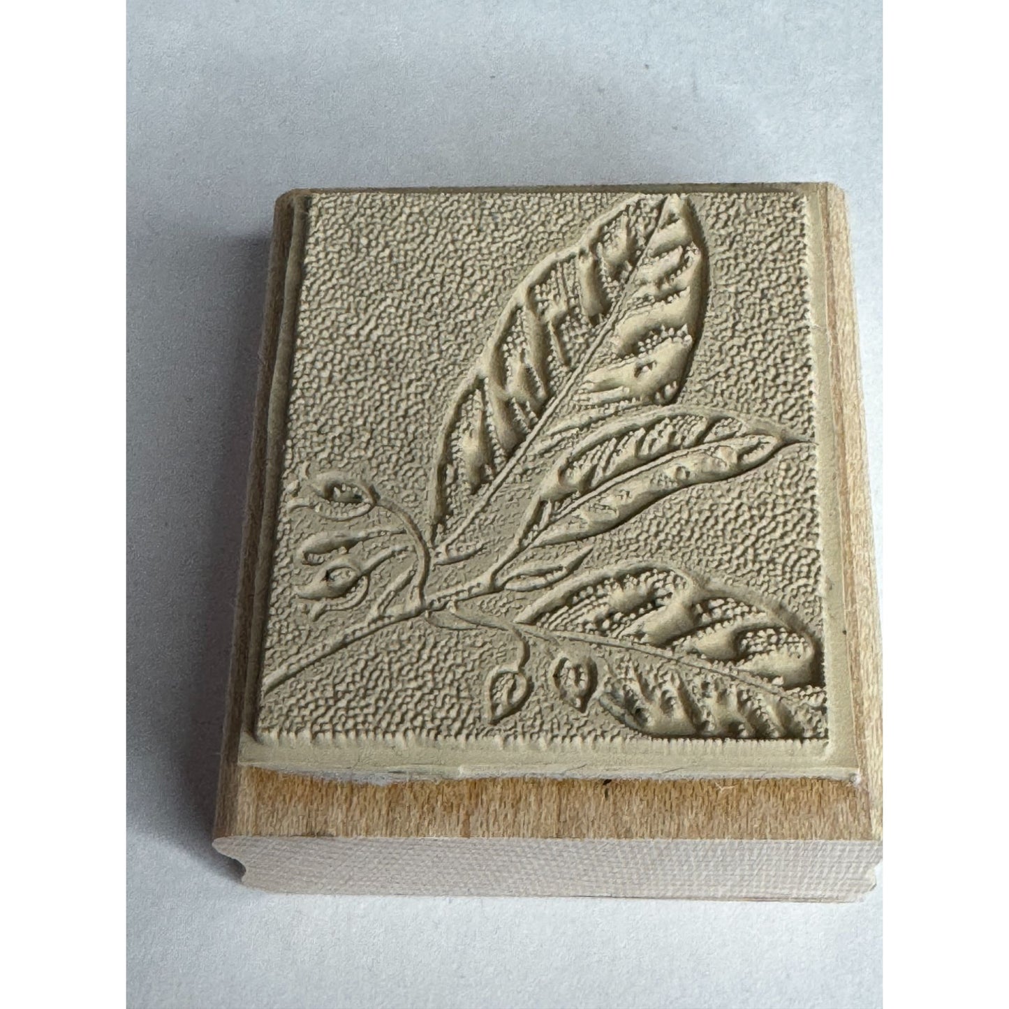 Stampin Up Rubber Stamp Sweet Pea Flower Plant Leaf Nature Garden Card Making