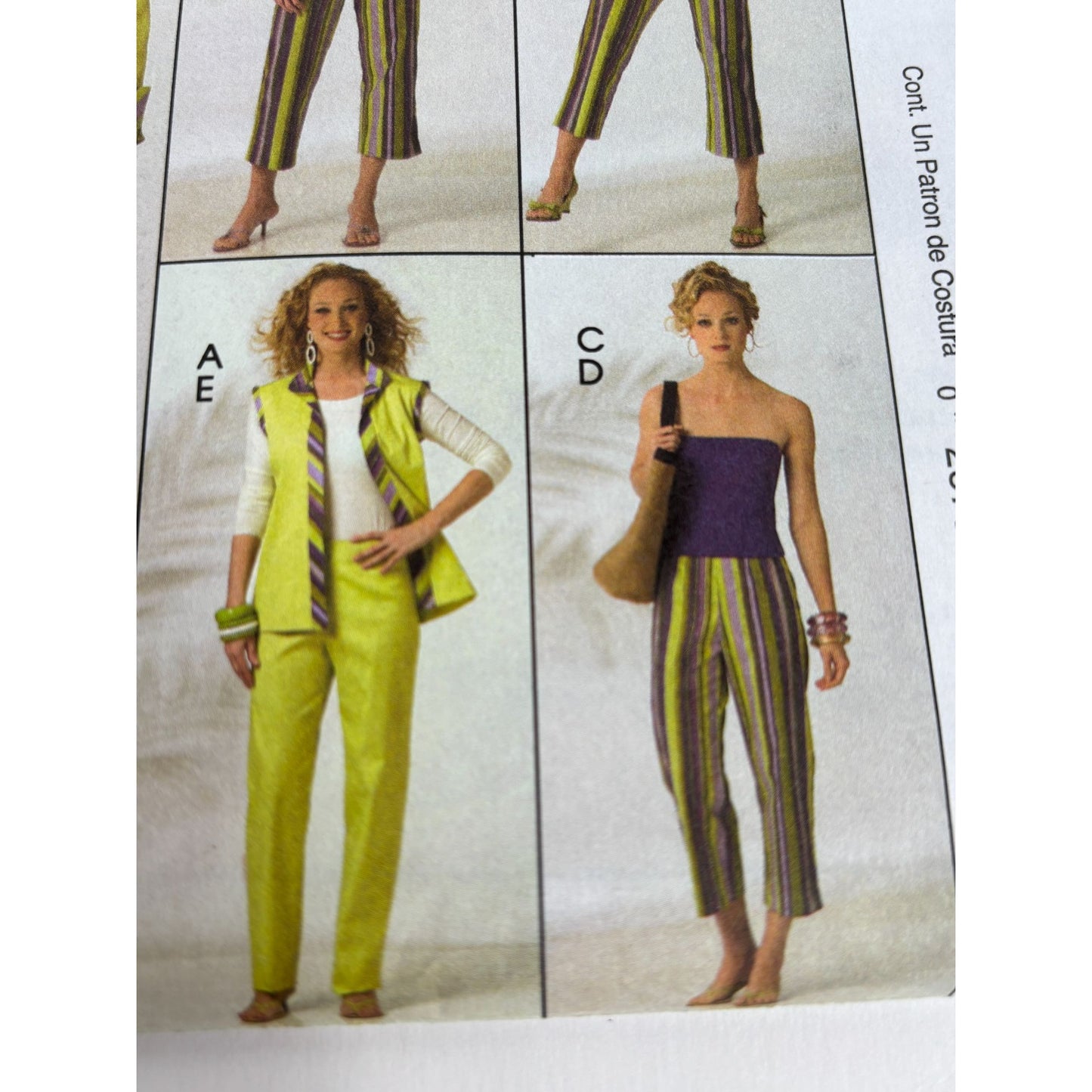 McCalls Sewing Pattern M5432 Misses Jacket Top Pants Outfit Wardrobe 8-14 Uncut