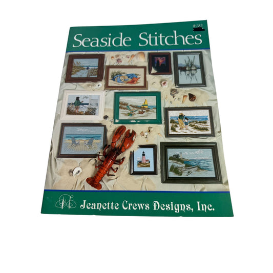 Jeanette Crews Counted Cross Stitch Pattern Booklet Seaside Stitches Lighthouse