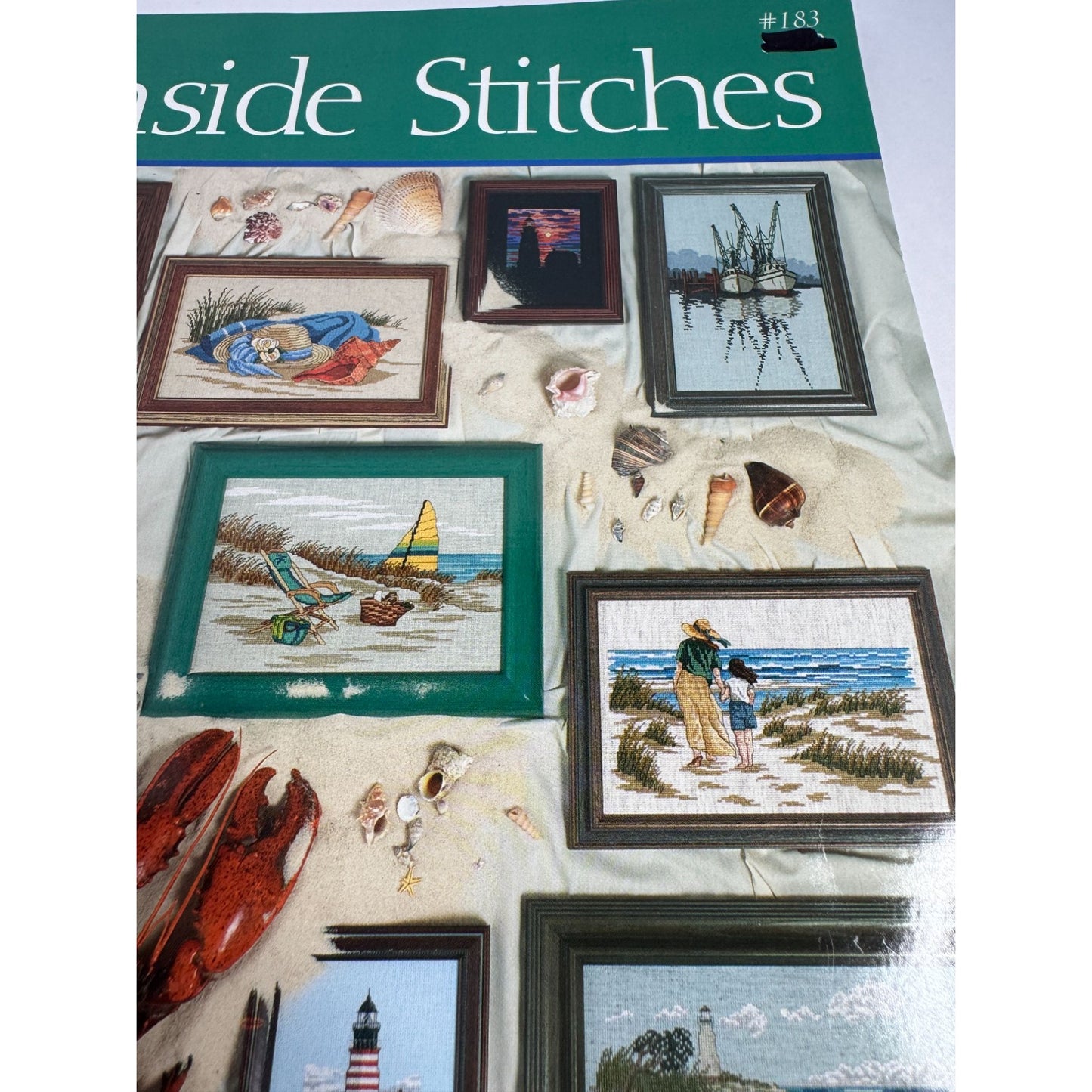 Jeanette Crews Counted Cross Stitch Pattern Booklet Seaside Stitches Lighthouse