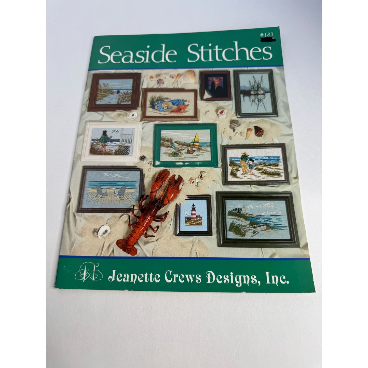 Jeanette Crews Counted Cross Stitch Pattern Booklet Seaside Stitches Lighthouse