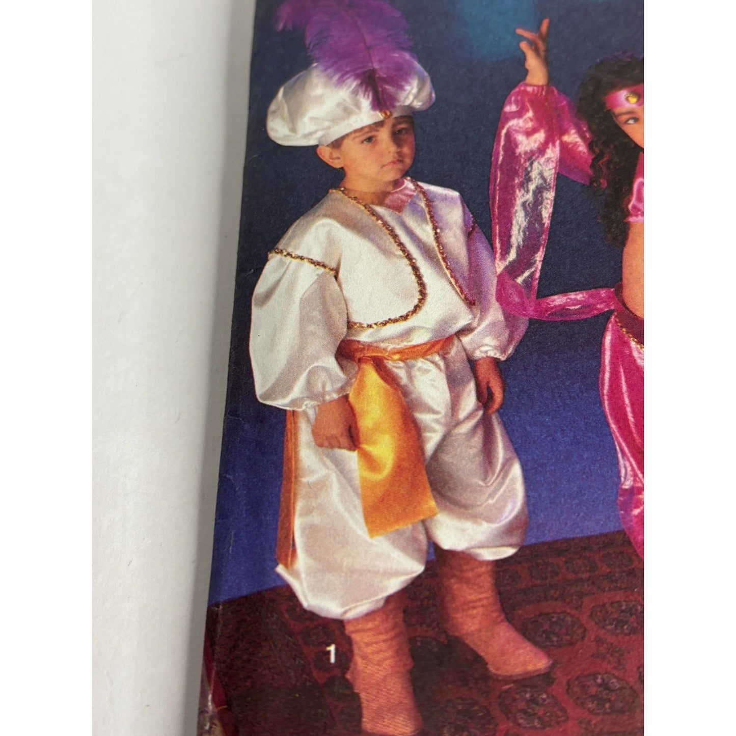 Simplicity Costumes Sewing Pattern 8645 Arabian Nights Outfits Kids Halloween UC