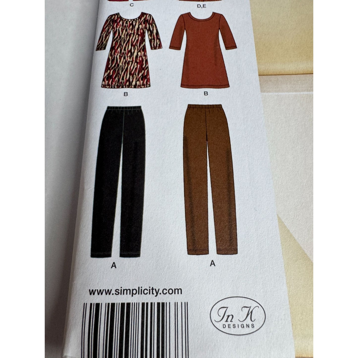 Simplicity Sewing Pattern 1593 Blazer Jacket Tunic Pants Vest Outfit 10-18 UC