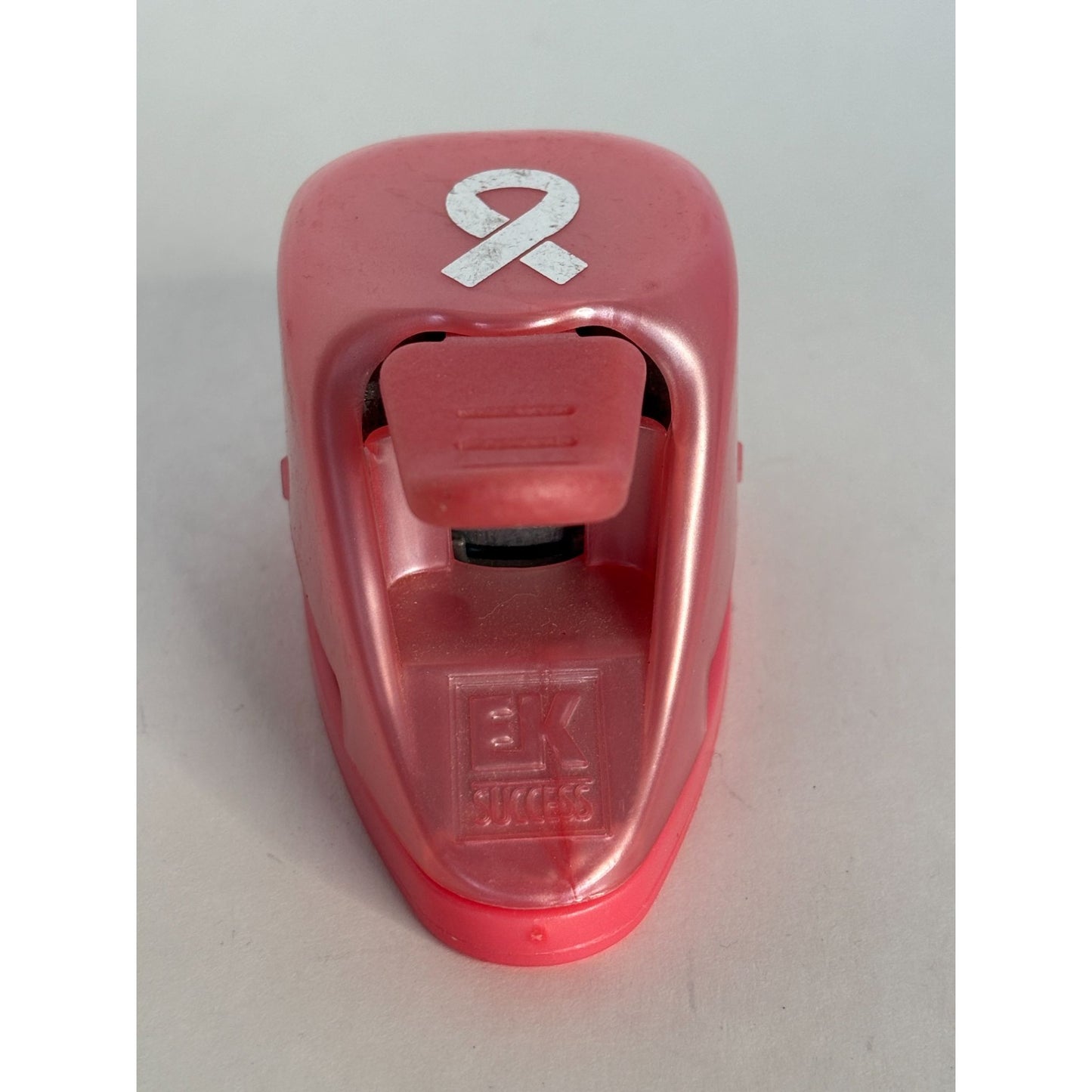 EK Success Paper Punch Ribbon Breast Cancer Awareness Symbol Pink Crafting 1"