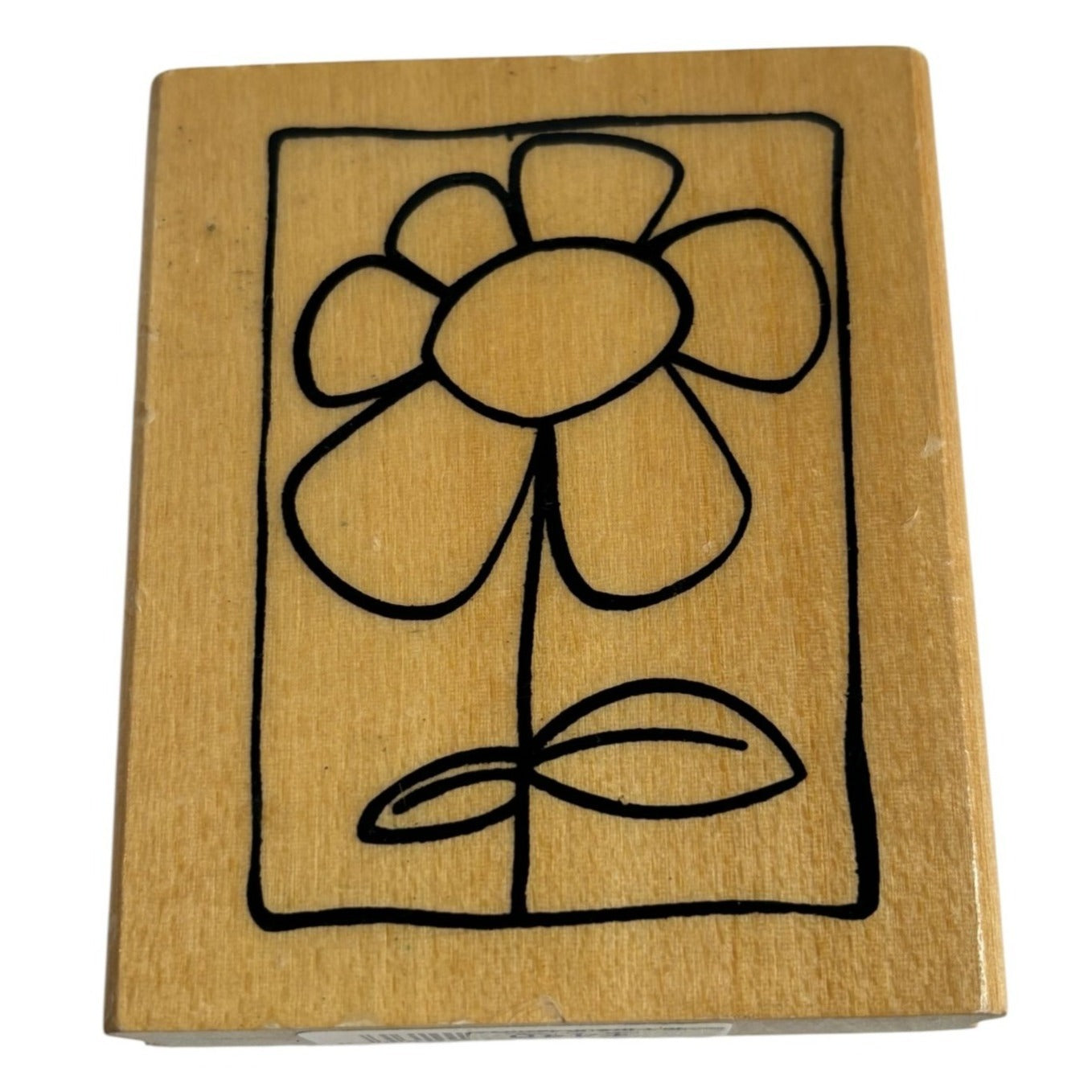 Anitas Rubber Stamp Daisy Flower Outline Spring Garden Card Making Nature Craft