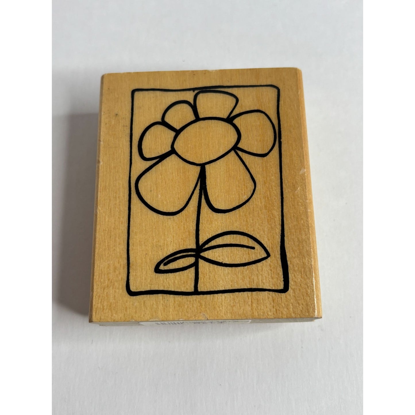 Anitas Rubber Stamp Daisy Flower Outline Spring Garden Card Making Nature Craft