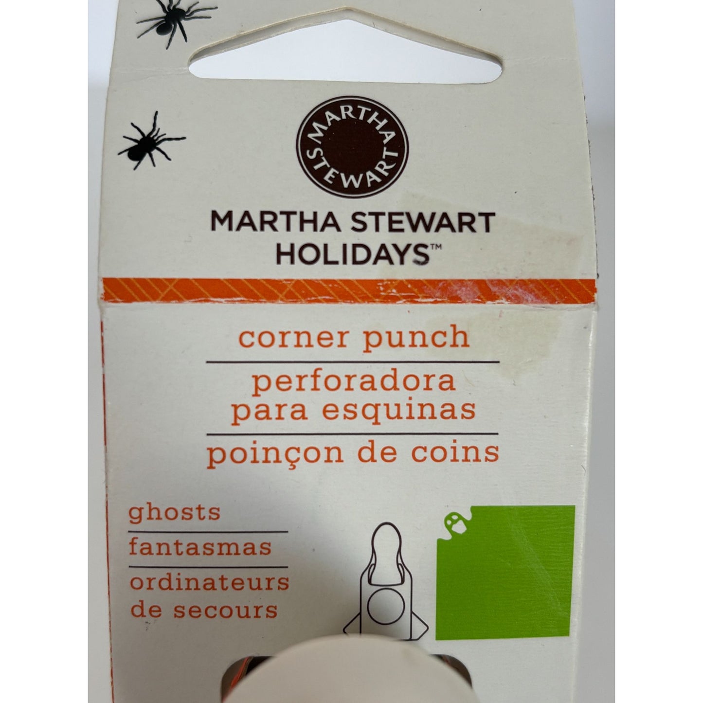 Martha Stewart Paper Punches Ghosts Corner Edge Halloween Punch Around the Page