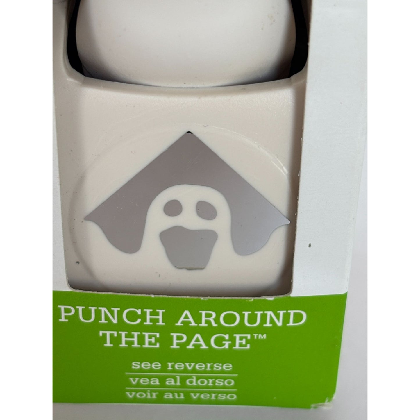 Martha Stewart Paper Punches Ghosts Corner Edge Halloween Punch Around the Page