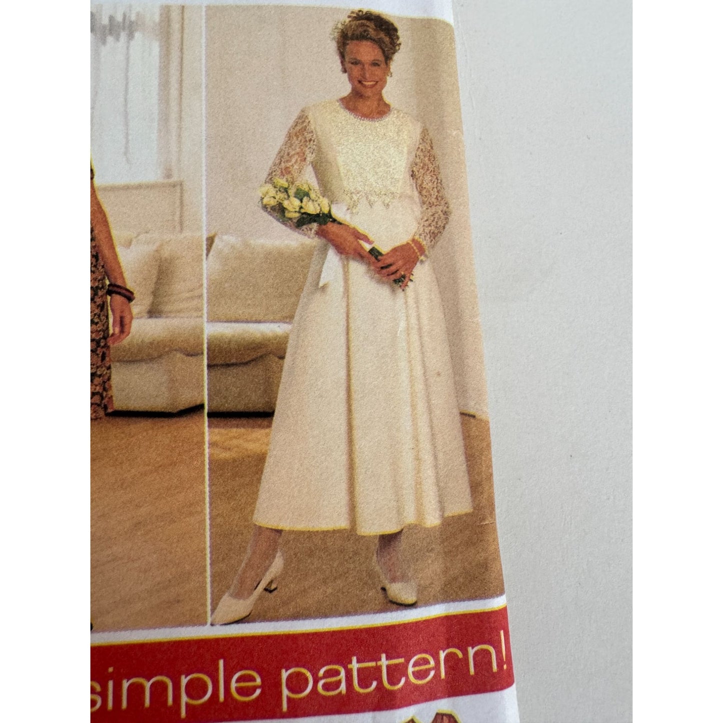 Simplicity Sewing Pattern 7733 Women's Dress 20W 22W 24W Design Your Own Uncut