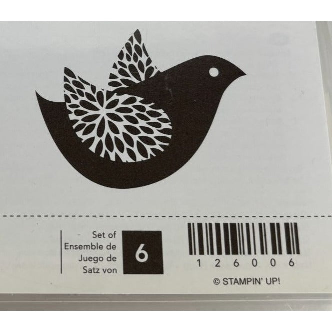 Stampin Up Rubber Stamp Set Betsys Blossoms Bird Friend Card Making Mothers Day