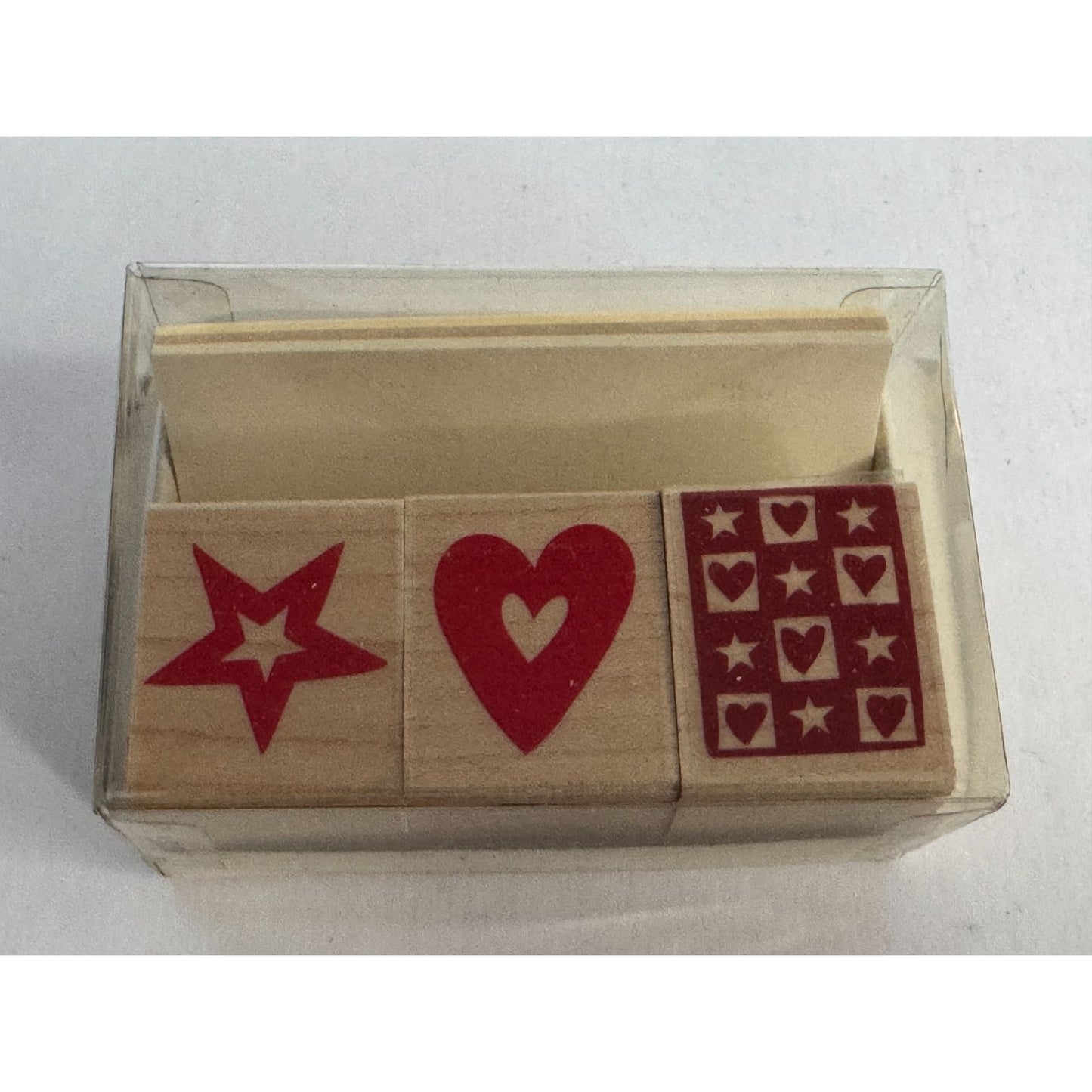 Hero Arts Rubber Stamps Set Hearts and Stars Valentines Day Card Making Love