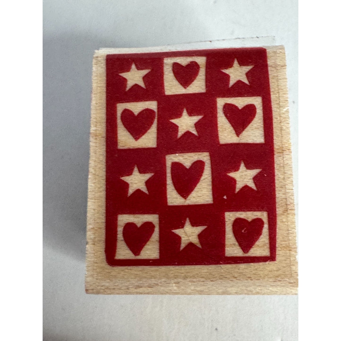 Hero Arts Rubber Stamps Set Hearts and Stars Valentines Day Card Making Love