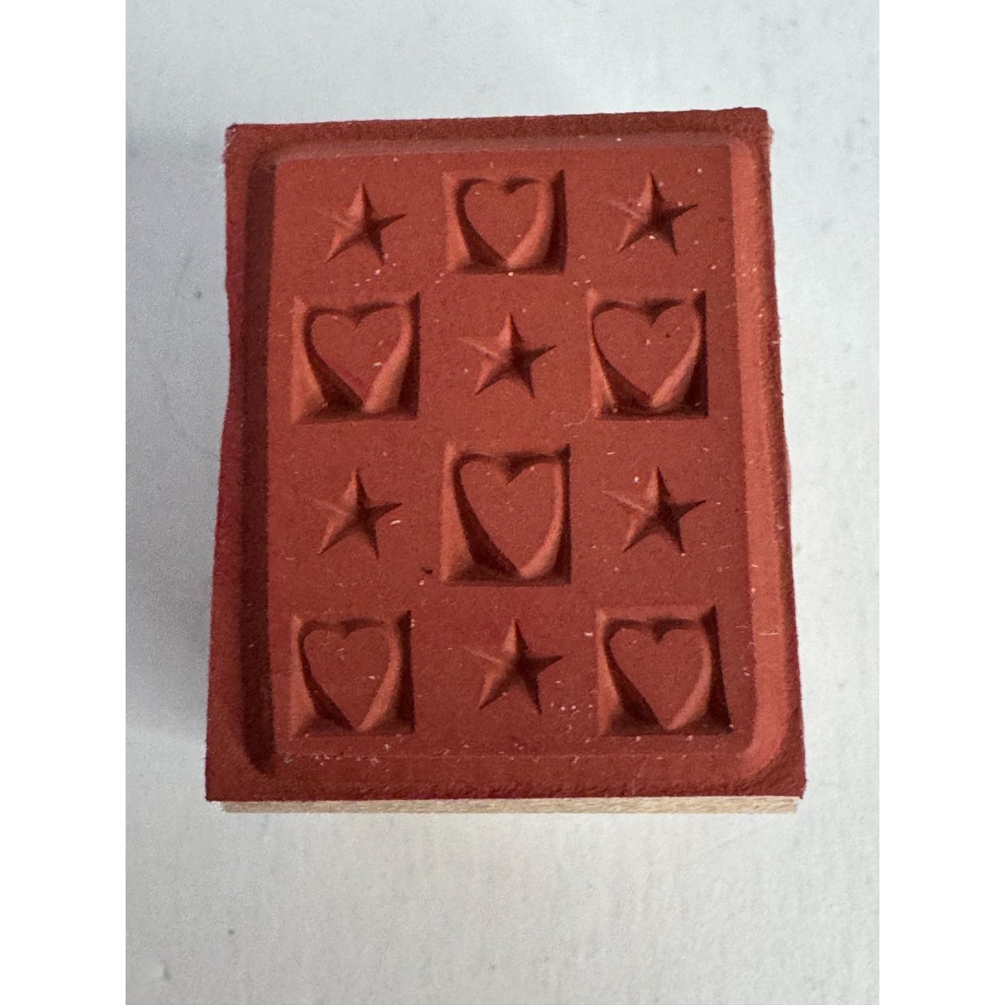 Hero Arts Rubber Stamps Set Hearts and Stars Valentines Day Card Making Love