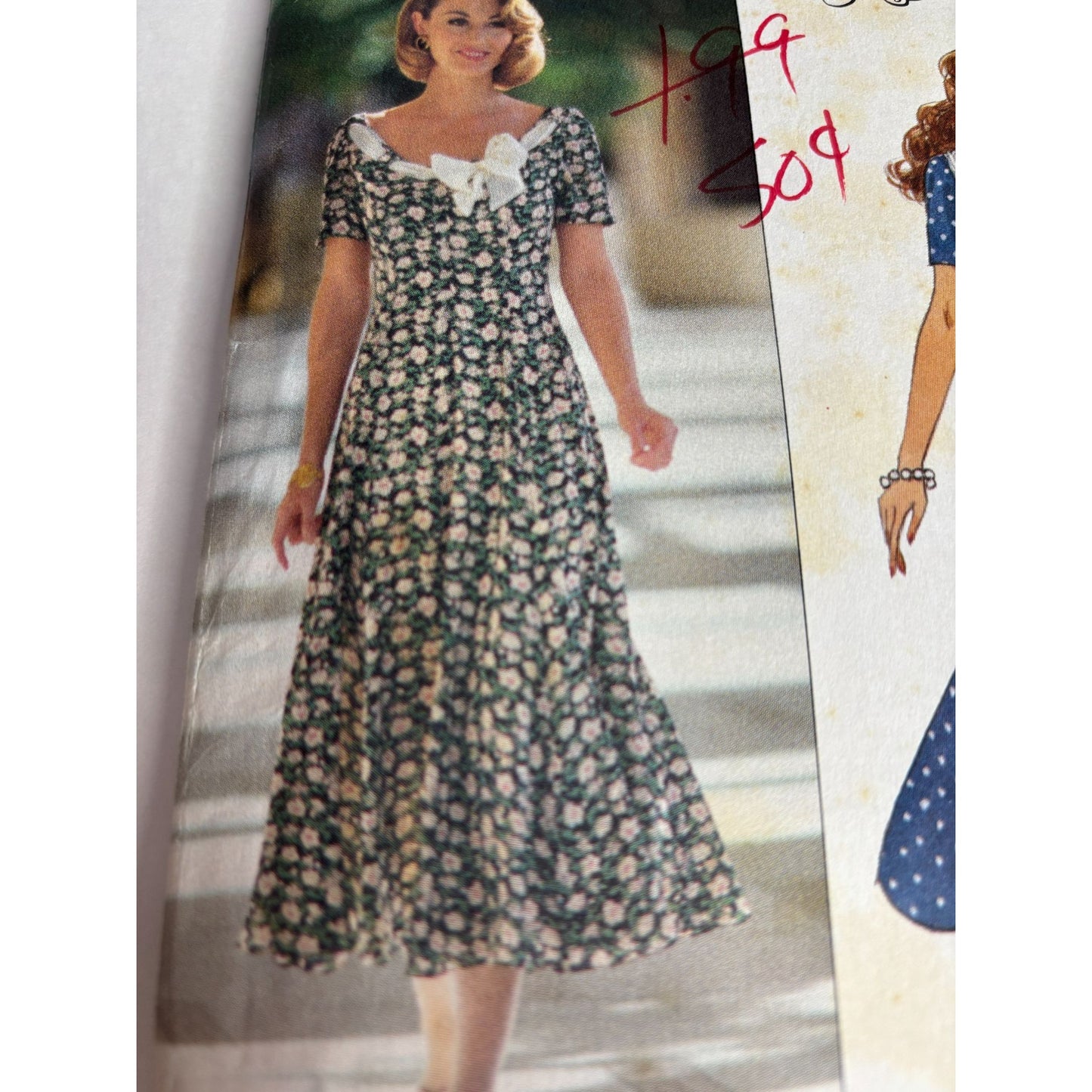 Butterick Sewing Pattern 6829 Fitted and Flare Dress Size 6 8 10 Uncut Rowley