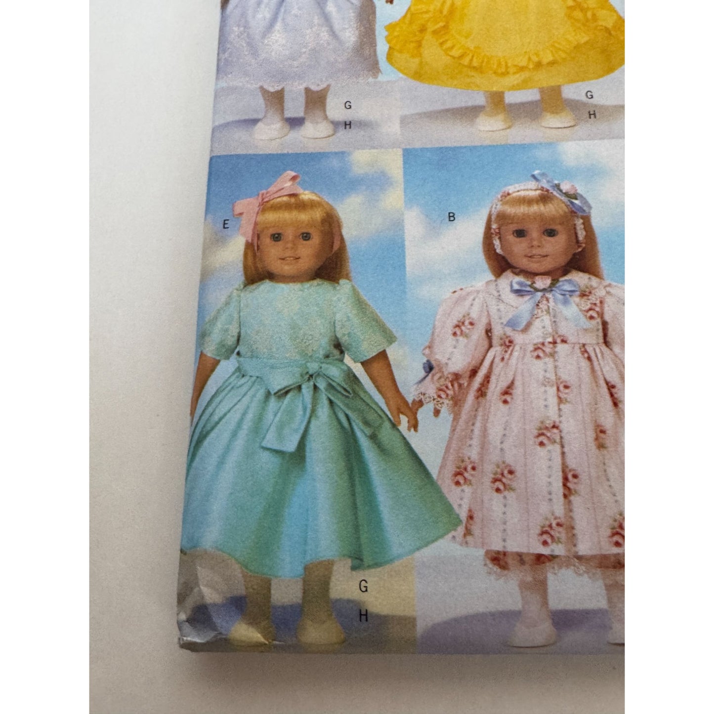 Butterick Sewing Pattern 5329 Doll Formal Dress For 18 inch Dolls Flower Girl