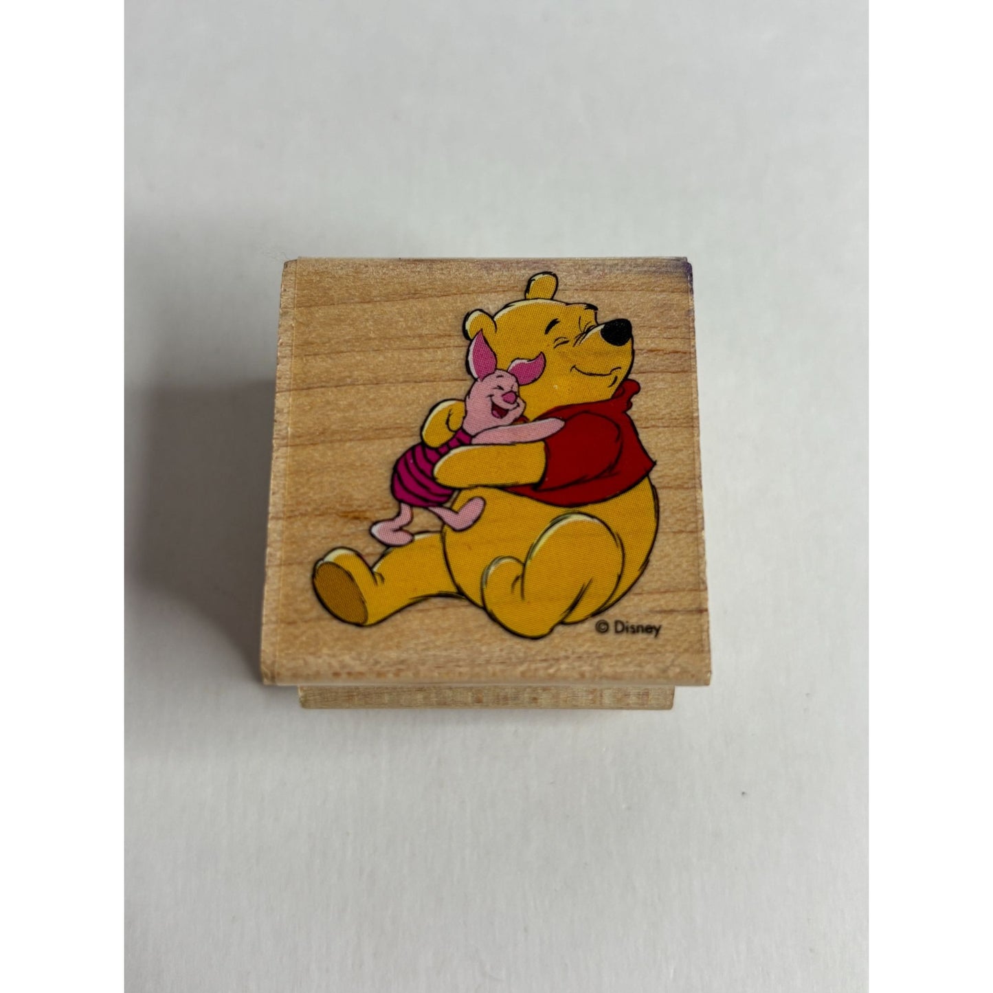 All Night Media Rubber Stamp Winnie The Pooh Hugs Piglet Friendship Card Making